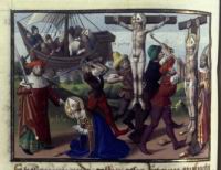 Saint Felix de Thibiuca dans le bateau (executions de chretiens) (Francais 51, fol. 55v)